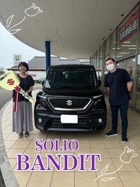 ご納車おめでとうございます！【ソリオバンディット】